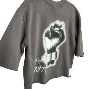 Mens Be Special The Movement Tee "We Are History" Y2K Streetwear Motivate Sz L